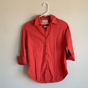 🌞5 for 25!🌞 Columbia Button Up Blouse Orange
